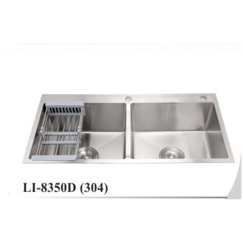 Chậu rửa chén inox 304 thân không sơn LI-8350D