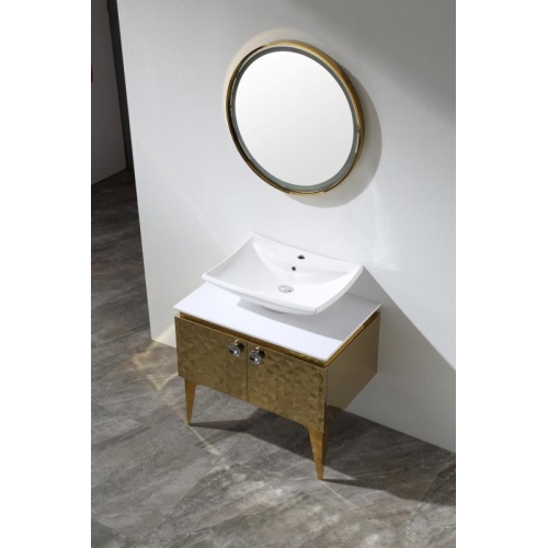 TỦ LAVABO MẠ VẠNG LI-2353V