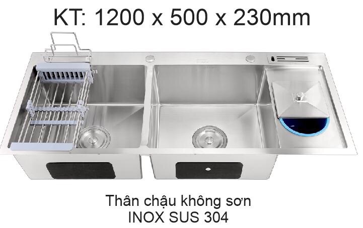 chậu rửa chén inox sus 304