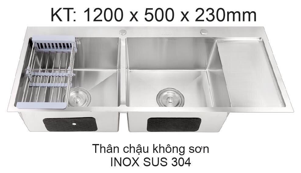 Chậu rửa chén bát inox - hình 1